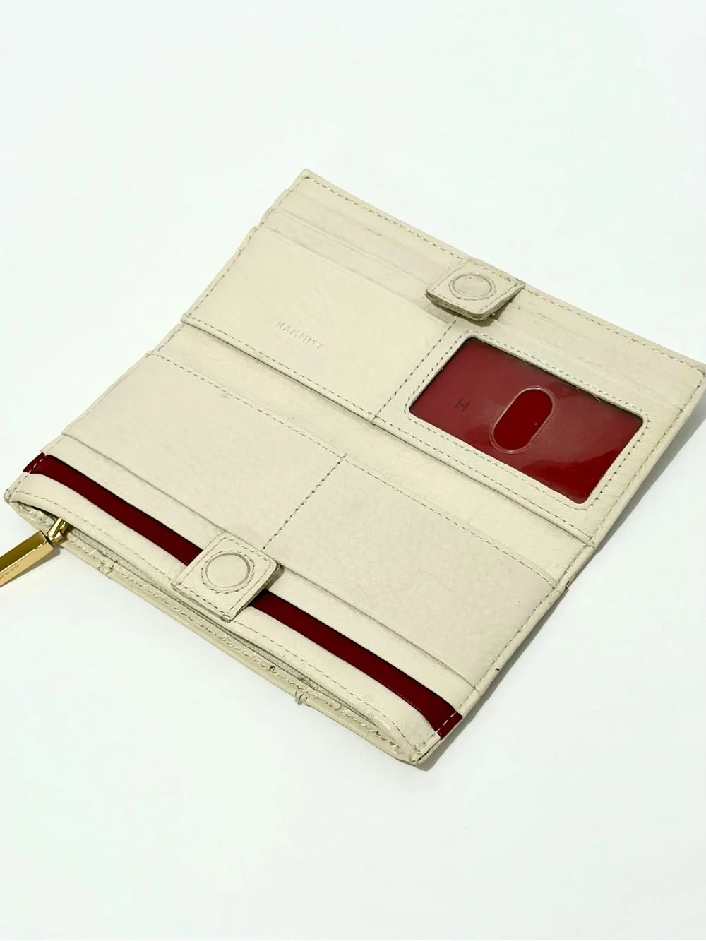 Hammitt 110 North In Calla Lily Croco With Brushed Gold Hardware